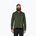 Herren-Trekking-Fleecejacke Salewa Puez Rocca Polarlite Hood dark olive