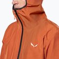 Herren Softshelljacke Salewa Puez GTX 3L EPE bombay braun 4