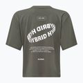 Damen Salewa Eagle Hybrid Lose verblasst grünes T-Shirt 2
