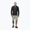 Herren-Trekkingsweatshirt Salewa Puez Cammio Polarlite Half Zip Black Out 2
