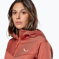 Damen-Trekking-Sweatshirt Salewa Puez Altavia PL HD etruskisch rot 4