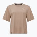 Damen Salewa Eagle Sonnenuntergang Loose Treibsand T-Shirt 5