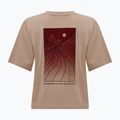 Damen Salewa Eagle Sonnenuntergang Loose Treibsand T-Shirt 6