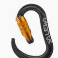 Salewa Ortles Hms Karabiner C.3 schwarz/orange 2