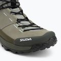 Salewa Herren-Trekkingstiefel Puez Leather Mid Ptx shadow / dark olive 7