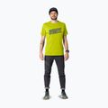 Herren-T-Shirt DYNAFIT Graphic CO golden lime/tabloid 2