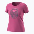 Damen-T-Shirt DYNAFIT Graphic Co magenta/horizon 4