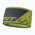 Stirnband DYNAFIT Leopard Logo golden lime/0720