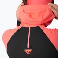 Damen-Laufpullover DYNAFIT Alpine Hooded ultra coral/0910 4