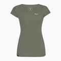 Damen-T-Shirt Salewa Puez Melange Dry faded green melange