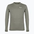 Herren-Longsleeve Salewa Puez Melange Dry faded green melange
