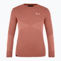 Kinder-Thermoaktivshirt Salewa Zebru Med Warm AMR etruscan red