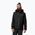 Herren Regenjacke Salewa Ortles GTX 3L EPE black out