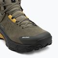 Herren-Trekkingschuhe Salewa Pedroc 2 Leather Mid PTX faded green/dark olive 7