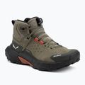 Damen-Trekkingschuhe Salewa Pedroc 2 Leather Mid PTX faded green/dark olive
