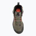 Damen-Trekkingschuhe Salewa Pedroc 2 Leather Mid PTX faded green/dark olive 5