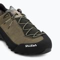 Herren Approach-Schuhe Salewa Wildfire Leather 2 GTX faded green/black 7