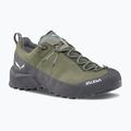 Herren Approach-Schuhe Salewa Wildfire Leather 2 GTX faded green/black 8