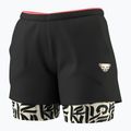 Laufshorts Damen DYNAFIT Trail 2IN1 black out overcast 7
