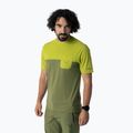 Herren Trekking T-Shirt DYNAFIT Transalper Pocket golden lime/5a40