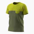 Herren Trekking T-Shirt DYNAFIT Transalper Pocket golden lime/5a40 3