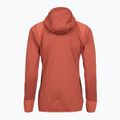 Damen-Trekkingpullover Salewa Agner Hybrid PL/DST FZ Hoody etruscan red melange 2