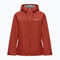 Damen-Regenjacke Salewa Puez Aqua 4 PTX 2.5L etruscan red