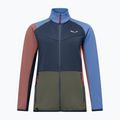 Damen-Trekkingsweatshirt Salewa Puez Cammio PL Blueberry/Multi