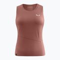 Damen-Trekking-Tanktop Salewa Puez Sporty Dry desert pink