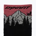 Socken DYNAFIT Traverse Crew black out ultra coral/6a10 3