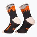 Skisocken DYNAFIT Traverse Mid black out ultra orange/4220