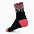 Skisocken DYNAFIT Traverse Mid black out ultra coral/6a10 2