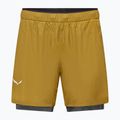 Herren-Trekking-Shorts Salewa Pedroc DST 2IN1 olive oil int/0870 7