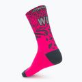 Socken DYNAFIT Run Wild Crew pink glo 2