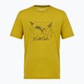 Herren-Shirt Salewa Eagle Geometric olive oil
