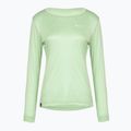 Damen-Trekking-Longsleeve Salewa Puez Melange Dry pastel green melange