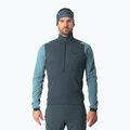 Herren-Skitourenfleece DYNAFIT Blacklight Thermal 1/2 Zip smoke blue/0720