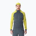 Herren Skitouren-Pullover DYNAFIT Radical Polartec Kapuze golden lime/0720