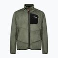 Herren-Trekkingsweatshirt Salewa Puez Warm Full Zip faded green