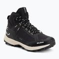 Damen-Trekkingschuhe Salewa Pedroc Light Mid PTX black/oatmeal