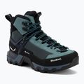 Damen-Hochgebirgsschuhe Salewa MTN Trainer 3 Tech Mid GTX willow/orion blue