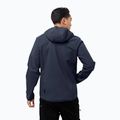 Jack Wolfskin Herren Softshell Jacke Northern Point navy blau 1304001_1033 2