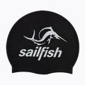 Segelfisch SILICONE CAP Badekappe schwarz