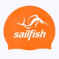 Segelfisch SILICONE CAP Badekappe orange 2