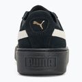 Puma Suede Platform Damen Schuhe schwarz/puma weiß 6