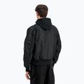 Herren Alpha Industries MA-1 D-Tec Sleeve Embroidery Bomber schwarz/reflektierende Jacke 3