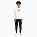 Herren Alpha Industries Basic weißes Sweatshirt 2