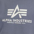Herren Alpha Industries Basic grau-schwarzes Sweatshirt 4