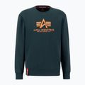 Herren Alpha Industries Basic dunkelblau Sweatshirt 2