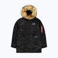Alpha Industries Herrenjacke N3B Airborne Hooded schwarz 7